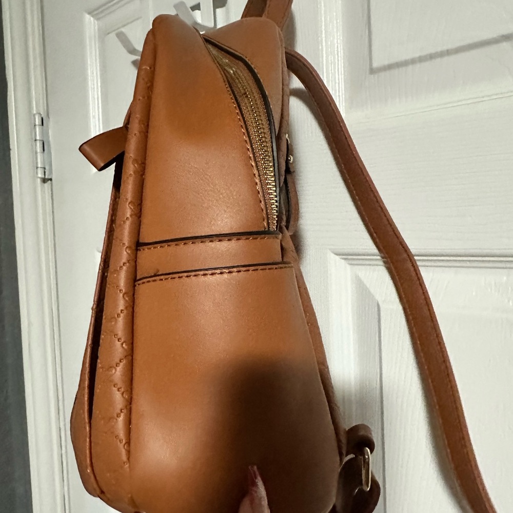 Brown print Backpack/Wallet Set - Picture 8 of 12